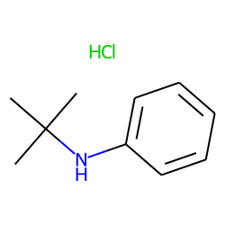 Aniline, n-tert-butyl-, hydrochloride