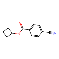 4-cyanobenzoic acid, cyclobutyl ester
