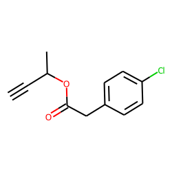 Benzeneacetic acid, 4-chloro-, but-3-yn-2-yl ester