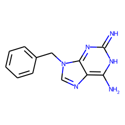9H-purine, 2,6-diamino-9-benzyl-