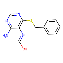 Formamide, n-[4-amino-6-(benzylthio)pyrimidin-5-yl]-