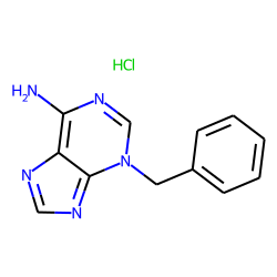 Adenine, 3-benzyl-, hydrochloride