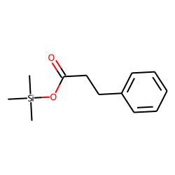 Benzenepropanoic acid, trimethylsilyl ester