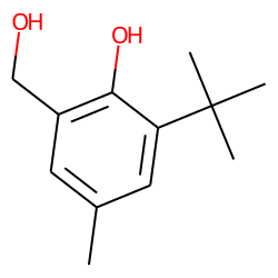 4-methyl-2-tert-butyl-6-hydroxym ethyl-phenol