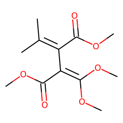 Succinic acid, dimethyl ester, 2-isopropylidene-3-(dimethoxymethylene)