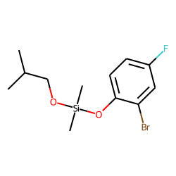 Silane, dimethyl(2-bromo-4-fluorophenoxy)isobutoxy-