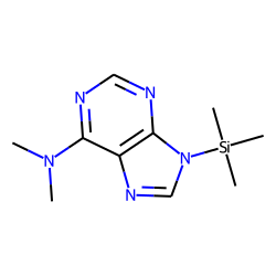 9H-Purin-6-amine, N,N-dimethyl-9-(trimethylsilyl)-