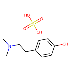 P-(2-dimethylaminoethyl)phenol, sulfate