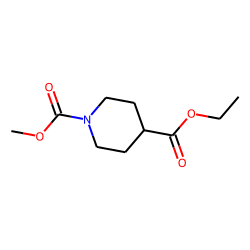 Isonipecotic acid, N-methoxycarbonyl-, ethyl ester