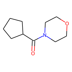 Cyclopentanecarboxylic acid, morpholide
