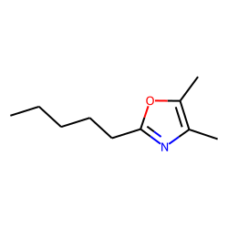 2-pentyl-4,5-dimethyloxazole