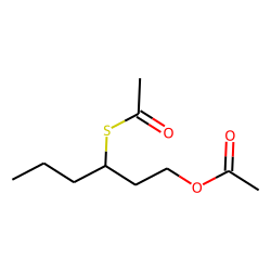 3-(acetylthio)hexyl acetate