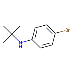 Aniline, 4-bromo-n-tert-butyl-