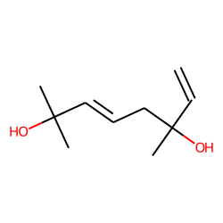 3,7-Octadiene-2,6-diol, 2,6-dimethyl-