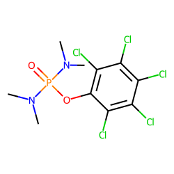 Phosphorodiamidic acid, tetramethyl-, pentachlorophenyl ester