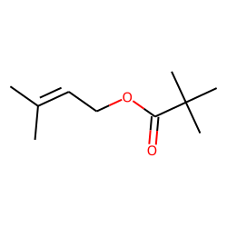 3-Methylbut-2-en-1-yl pivalate
