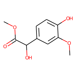 Benzeneacetic acid, «alpha»,4-dihydroxy-3-methoxy-, methyl ester
