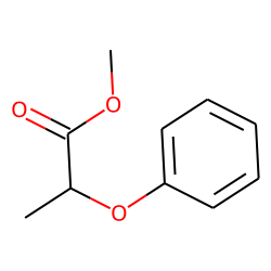 Propanoic acid, 2-phenoxy-, methyl ester