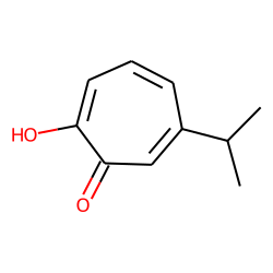 2,4,6-Cycloheptatrien-1-one, 2-hydroxy-4-(1-methylethyl)-