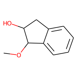1H-Inden-2-ol, 2,3-dihydro-1-methoxy-, cis-