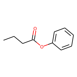 Butanoic acid, phenyl ester