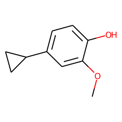 4-cyclopropyl-2-methoxyphenol
