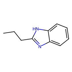1H-Benzimidazole, 2-propyl-