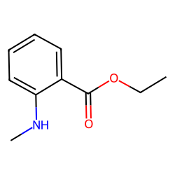 ETHYL O-METHYLAMINOBENZOATE