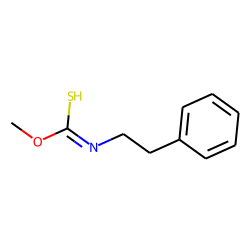 N-Phenethyl O-methyl thiocarbamate