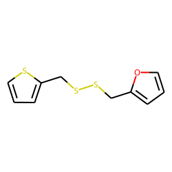 2-furfuryl 2-thienylmethyl disulfide