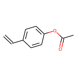 Phenol, 4-ethenyl-, acetate