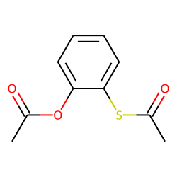 2-Hydroxythiophenol, O,S-diacetyl-