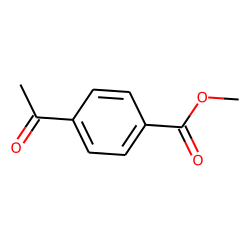 Benzoic acid, 4-acetyl-, methyl ester