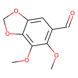 6,7-Dimethoxy-2H-1,3-benzodioxole-5-carbaldehyde
