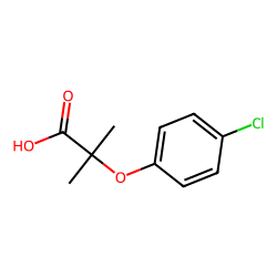 2-(p-Chlorophenoxy)-2-methylpropionic acid
