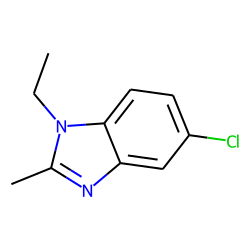 5-Chloro-1-ethyl-2-methylbenzimidazole
