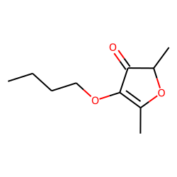 2,5-Dimethyl-4-butoxy-3(2H)furanone