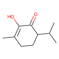2-Cyclohexen-1-one, 2-hydroxy-3-methyl-6-(1-methylethyl)-