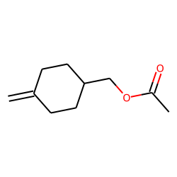 Cyclohexanemethanol, 4-methylene-, acetate