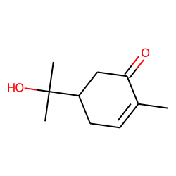 S-(+)-5-(1-Hydroxy-1-methylethyl)-2-methyl-2-cyclohexen-1-one