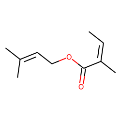 3-methyl-2-butenyl 2-methylcrotonate
