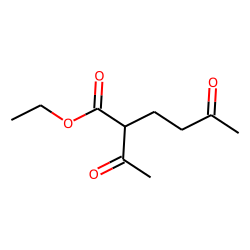 Hexanoic acid, 2-acetyl-5-oxo-, ethyl ester