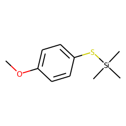 4-Methoxythiophenol, S-trimethylsilyl-
