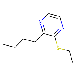 Pyrazine, 2-butyl-3-(ethylthio)