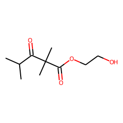Ethylene glycol mono-2,2,4-trimethyl-3-oxovalerate