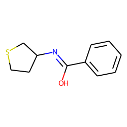 3-(Benzoylamino) thiophane