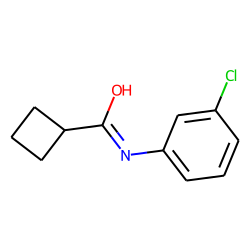 Cyclobutanecarboxamide, N-(3-chlorophenyl)-