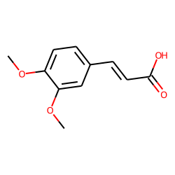2-Propenoic acid, 3-(3,4-dimethoxyphenyl)-, (E)-