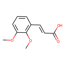 2-Propenoic acid, 3-(2,3-dimethoxyphenyl)-, (E)-