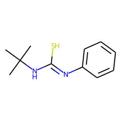 Thiourea, N-(1,1-dimethylethyl)-N'-phenyl-